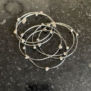 Guitar string bracelets set of 6